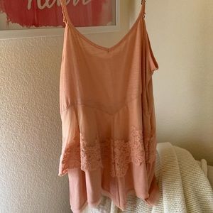 Pink top size small from target